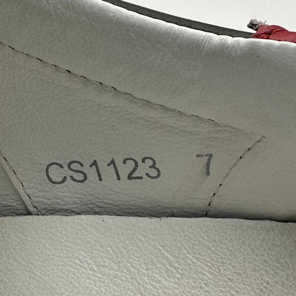 DOLCE GABANA Men's US 9 Leather Sneaker Gray/White CS1123-7 - Picture 4 of 8